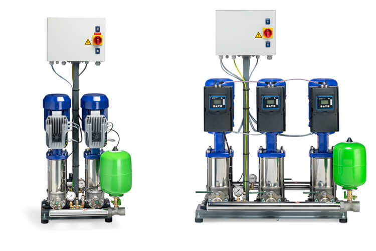 DP-Pumps - tailor made pump solutions - Water boosters for small