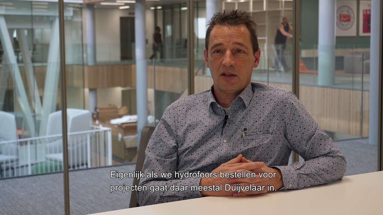 Drukverhogingsinstallatie van Duijvelaar Pompen in het nieuwe gebouw van ASICS