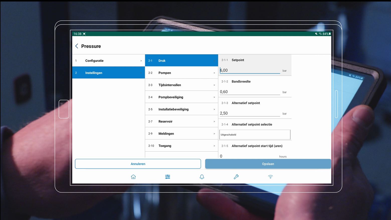 geavanceerde intelligentie dp control
