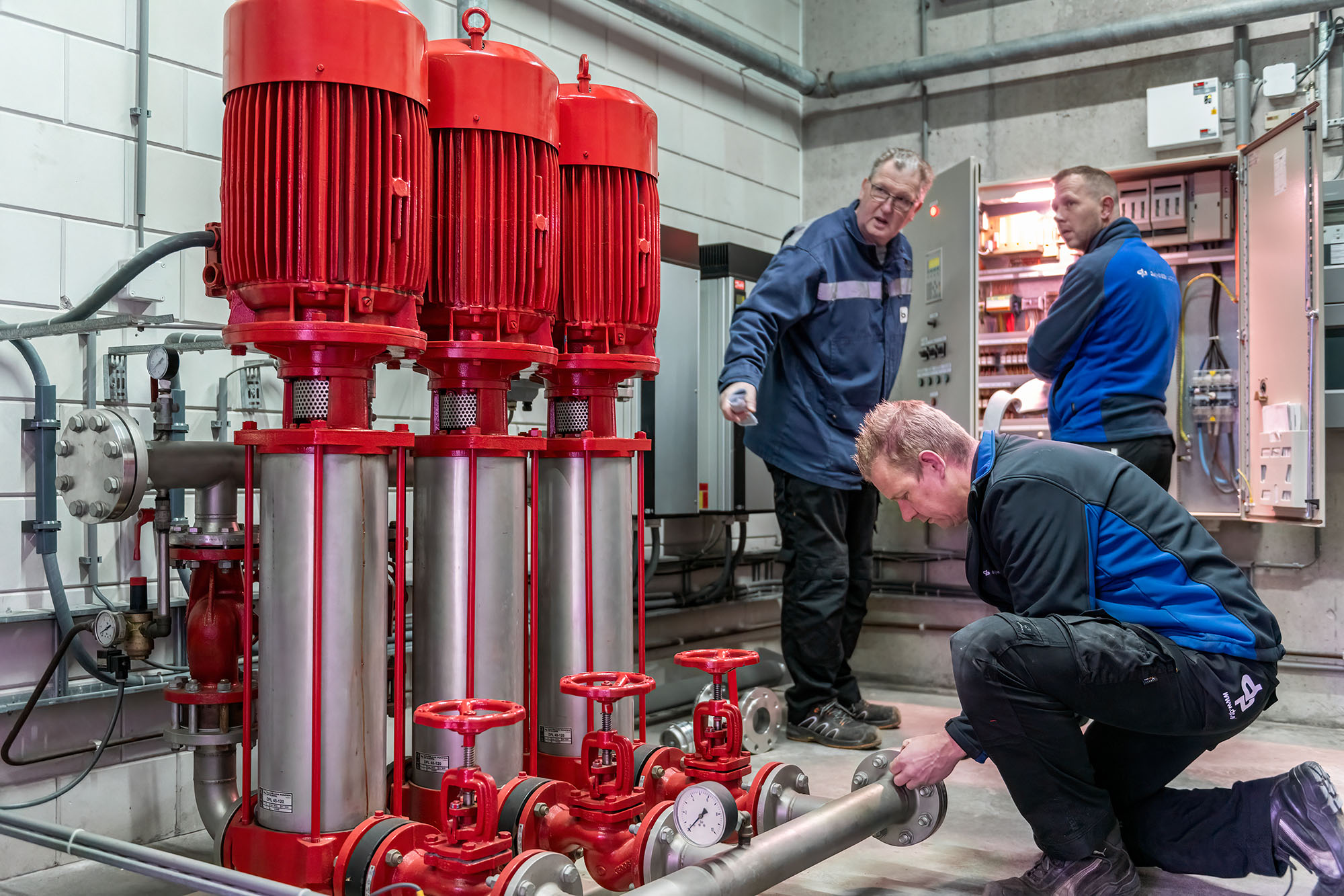 Brandinstallatie Hoge Heren Rotterdam