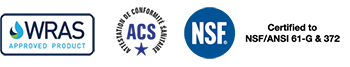 nsf acs wras gecertificeerd