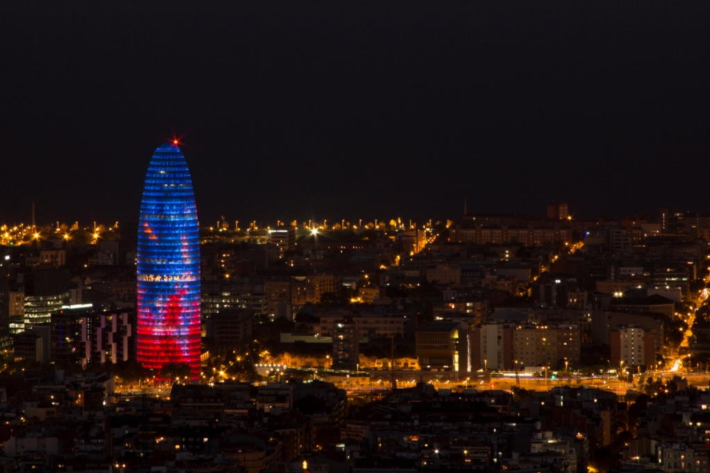 Torre Agbar Barcelona Spanje